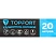 превью Удлинитель-шнур силовой TOPFORT КГ 2x2.5 кв.мм. 20 м 16 А без заземления 1 розетка (1959708)