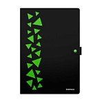 Папка-органайзер на кнопке 4 отделения, ERICH KRAUSE Matt Accent, 600 мкм, до 150 л, А4, асс.,61210