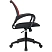 превью Кресло офисное Комус Мебель (Easy Chair) 396 красное/чёрное (сетка/ткань, пластик)