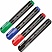 превью Набор маркеров перманентных Attache 4 цвета (толщина линии 1.5-3 мм)