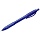 Ручка шариковая автоматическая OfficeSpace синяя, 0.7мм, грип, цветной корпус