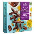 Конфеты шоколадные «Fruit Sticks» с фиником, апельсином и миндалём, 175 г, БЕРЕСТОВ А. С. 