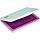 Подушка штемпельная настольная Attache фиолетовая 68×101 мм