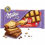 Шоколад Milka плитка молоч. с печеньем LU 87г