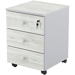 Тумба выкатная Easy Standard LT 16/16 (сосна/серый, 400×420x563 мм)