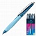 превью Ручка шариковая масляная автоматическая Schneider Haptify синяя (толщина линии 0.5 мм)