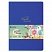 превью Тетрадь 48 л. в клетку обложка кожзам под лён, сшивка, A5 (147×210мм), СИНИЙ, BRAUBERG PASTEL