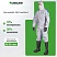 превью Комбинезон одноразовый с капюшоном Lakeland MicroMAX NS CoolSuit белый/синий 45-55 г/кв.м (размер 50-54, L, EMNC428)