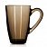 превью Кружка Pasabahce Броунз стеклянная коричневая 325 мл (артикул производителя 55393SLBZT)