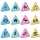 Ластик Berlingo «Horoscope», треугольный, натуральный каучук, 35.7×35.7×9мм