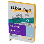 Ежедневник недатированный, А5, 136л., кожзам, Berlingo «Glyph», желтый срез, с рисунком