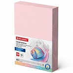 Бумага цветная BRAUBERG, А4, 80 г/м2, 500 л., пастель, розовая, для офисной техники, 