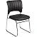 превью Стул офисный Комус Мебель (Easy Chair) 809 чёрный (искусственная кожа, металл хромированный)
