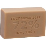 Мыло хозяйственное 72% 200гр, 60 шт/уп без об