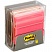 превью Диспенсер для Z-блоков Post-it Розовое золото + стикеры 76x76 мм розовые 45 листов