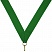 превью Лента для медалей зеленая 24 мм