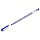 Ручка гелевая Berlingo «Velvet» синяя, 0.5мм, прорезиненный корпус