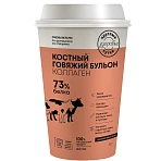 Бульон Круглые сутки костный говяжий стакан, саше 5 г