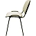 превью Стул офисный Easy Chair Изо/Iso бежевый (искусственная кожа, металл) (1647585)