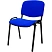 превью Стул офисный Easy Chair Изо/Iso синий (ткань, металл) (18542)