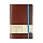 Ежедневник недатированный Megapolis soft (коричневый, А5, 144х212мм, 136л)