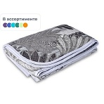 Покрывало стеганое, 150×200см (микрофибра, нап: синтепон 100г/м2) ассорти