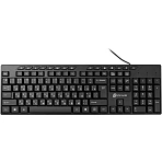 Клавиатура Oklick 125M черный USB Multimedia (1678108)