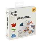 Термомозаика ТРИ СОВЫ «Машины помощники», набор инструментов и аксессуаров, трафареты, картонная коробка