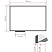 превью Доска пробковая 60x90 см Attache Iron