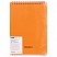превью Блокнот А5 60л. на гребне OfficeSpace «Neon», оранжевая пластиковая обложка