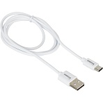 Кабель ProMega U152, 2.4A, 1м, USB - Type-C, TPE, белый