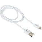 Кабель ProMega U152, 2.4A, 1м, USB - Type-C, TPE, белый