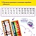 превью Счеты Абакус (соробан) радужные ЮНЛАНДИЯ «Ментальная арифметика», 13 разрядов кнопка обнуления