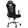 Кресло офисное BRABIX «Fusion EX-560», экокожа/ткань, хром, черное