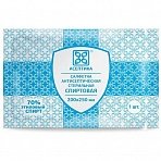 Салфетка спиртовая, антисептическая, этил. сп. 200×250мм АСЕПТИКА 60шт/уп