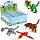 Конструктор-пластилин «GUMMY BLOCKS», разноцветные детали, 4 цвета, 1TOY