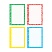 превью Сменный блок 200л., А5, BG, 4 цвета, дизайнерский блок, пленка т/у, с вкладышем