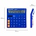 превью Калькулятор настольный BRAUBERG DIGITAL-12-BL (151×152 мм)12 разрядовдвойное питаниеСИНИЙ272969