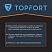 превью Перчатки защитные TOPFORT НПУ01 нейлон с ПУ покрытием р.9