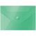 превью Папка-конверт на кнопке OfficeSpace, А7 (74×105мм), 150мкм, зеленая