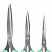 превью Ножницы BRAUBERG «CLASSIC PRO» 3 шт. (155185210 мм)мятные ручкиВЫГОДНАЯ УПАКОВКА272979