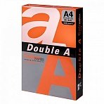 Бумага цветная DOUBLE AА480 г/м2500 линтенсиворанжевая