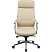 превью Кресло для руководителя Easy Chair 570 МL бежевое (натуральная кожа с компаньоном, металл)