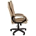 превью Кресло для руководителя Комус Мебель (Easy Chair) Easy Chair 515 бежевое (экокожа, пластик)