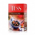 Чай Tess Pleasure черный с шиповником и яблоками 200 г