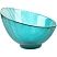 превью Салатник Nouvelle Home Frost Stripe стекло 17.2 см зеленый