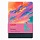 Блокнот А5 (143×210 мм), BRAUBERG VISTA «Color clouds», под кожу, гибкий, 80 л. 