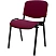 превью Стул офисный Easy Chair Изо/Iso бордовый (ткань, металл) (244439)