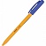 превью Ручка шариковая автоматическая Attache Economy синяя (оранжевый корпус, толщина линии 0.5 мм)