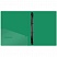 превью Папка на 4 кольцах Berlingo «Soft Touch», 24мм, 700мкм, зеленая, D-кольца, с внутр. карманом
